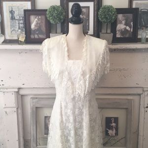 Vintage lace dress